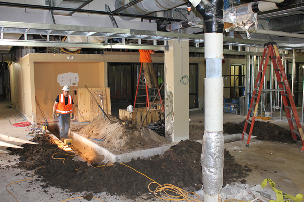 Mercy Hall Enrollment Services Construction